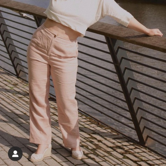 Reformation Verano Pant in Seranade | Size 8 | - Picture 5 of 6